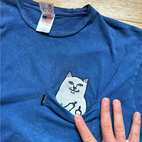 Vintage RipNDip T Shirt Made In Usa Rare Model Y2K 00s - Picture 4 of 6